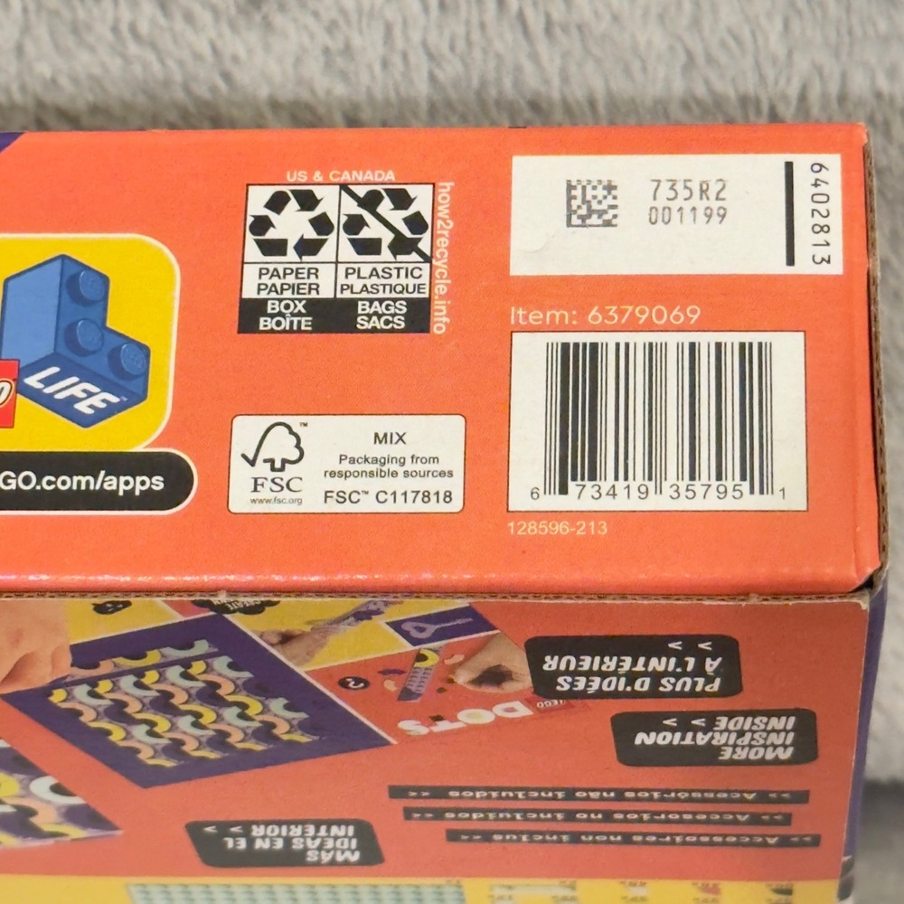 LEGO DOTS Big Box 41960 479 Pc Creative Storage Arts Crafts Set New Sealed 2022 - Picture 7 of 7